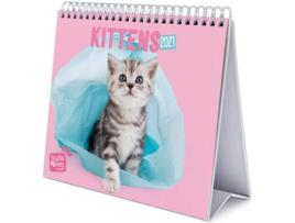 Calendário de Secretária  Deluxe Cats (2021)