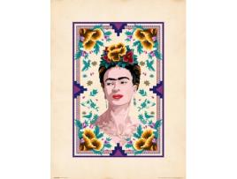 Print FRIDA KAHLO 30X40cm  Ilustracion