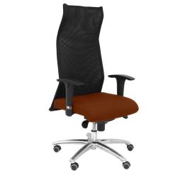 Cadeira de escritório Sahúco XL P&C BALI363 Castanho