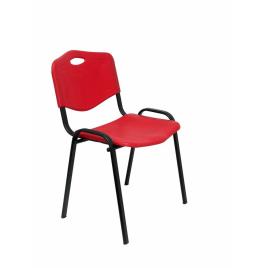 Pack 4 Silla de Oficina Robledo PVC rojo