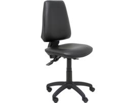 Cadeira de Escritório Operativa PIQUERAS Y CRESPO Elche sincronizada Preto (Pele Sintética