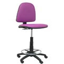 Banqueta Ayna  P&C 4CPSPMO Pele sintética Roxo
