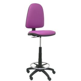 Taburete de Oficina Ayna similpiel morado
