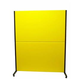 Biombo Valdeganga P&C 80SPAM Pele sintética Amarelo
