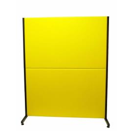 Biombo de Oficina Valdeganga similpiel amarillo
