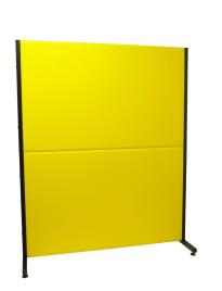 Biombo de Oficina Valdeganga similpiel amarillo
