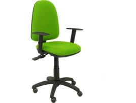 Cadeira de Escritório Operativa PIQUERAS Y CRESPO Ayna Verde Pistacho (Braços Reguláveis - Tecido - Rodas Parquet)