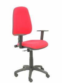 Silla de Oficina Sierra bali rojo brazos regulables
