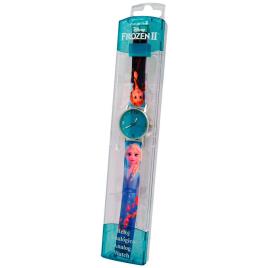 Relógio  glitter Frozen 2 Disney