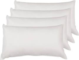 Conjunto de 4 Almofadas  Fibras de Silicone