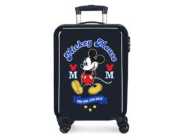 Mala de Cabine DISNEY Mickey The One 55cm Rígida Azul 