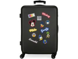 Mala de Cabine  Mickey Characters 68cm Rígida Preta