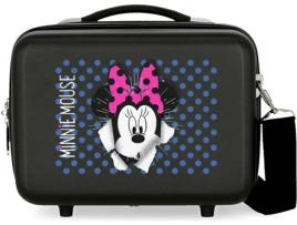 Necessaire  Minnie Sunny Day em Plástico ABS Azul