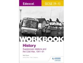 Livro edexcel gcse (9-1) history workbook: superpower relations and the cold war, 1941-91 de neil owen (inglês)