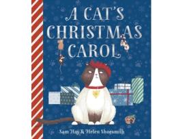 Livro a cat's christmas carol de sam hay,helen shoesmith (inglês)