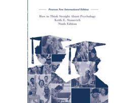 Livro how to think straight about psychology de keith stanovich (inglês)