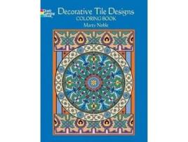 Livro decorative tile designs de marty noble (inglês)