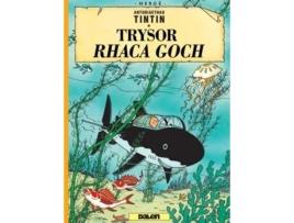 Livro cyfres anturiaethau tintin: trysor rhaca goch de herge (galês)