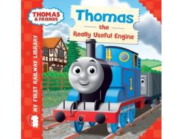 Livro thomas & friends: my first railway library: thomas the really useful engine de farshore (inglês)