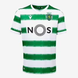 Camisola Sporting 1º Equip. Macron - Verde -  Júnior tamanho 8