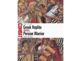 Livro greek hoplite vs persian warrior de chris mcnab (inglês)