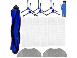 Para kit robótico híbrido Eufy Robovac L70, filtros, escovas, esfregões