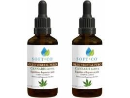 Pack de 2 Óleos SOFT&CO Puro de Cannabis (50 ml)