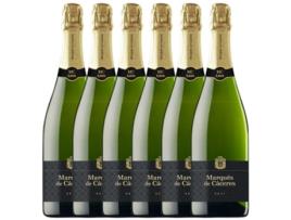 Espumante MARQUÉS DE CÁCERES Marqués De Cáceres Brut Cava (0.75 L - 6 unidades)