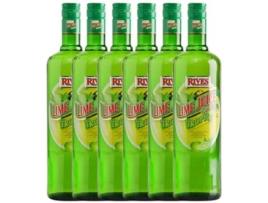 Licor RIVES Schnapp Rives Lime Juice Tropic (1 L - 6 unidades)