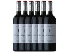 Vinho J. FERNANDO J. Fernando Finca Venta De Don Quijote 6 Meses Tempranillo Vino De La Tierra De Castilla Roble (0.75 L - 6 unidades)