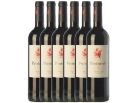 Vinho DOMINIO DE EGUREN Dominio De Eguren Protocolo Tempranillo Vino De La Tierra De Castilla Joven (0.75 L - 6 unidades)