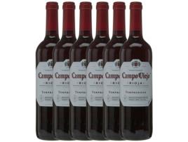 Vinho CAMPO VIEJO Campo Viejo Tempranillo Rioja Crianza (0.75 L - 6 unidades)