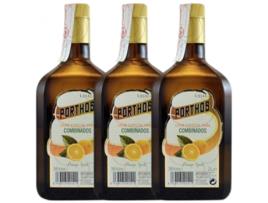 Licor NEW LIDESPORT Triplo Sec New Lidesport Porthos (1 L - 3 unidades)