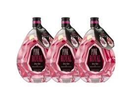 Gin OLD ST. ANDREWS Old St. Andrews Pink Royal Dry Gin (0.7 L - 3 unidades)