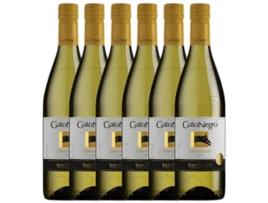 Vinho GATO NEGRO Gato Negro Chardonnay Joven (0.75 L - 6 unidades)