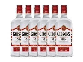 Gin BARDINET Bardinet Gibson's Gin (0.7 L - 6 unidades)