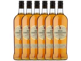 Whisky HIGH COMMISSIONER Blended High Commissioner (1 L - 6 unidades)