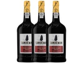 Vinho do Porto SANDEMAN PORTO Sandeman Porto Fine Ruby Porto (1 L - 3 unidades)