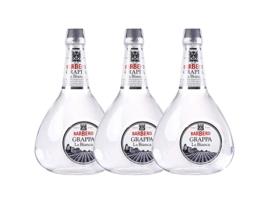 Aguardente BARBERO Grappa Barbero La Bianca (0.7 L - 3 unidades)