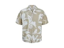 Camisa para Homem JACK & JONES (M - Branco)