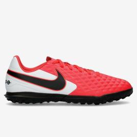 Nike Tiempo Legend 8 - Coral - Chuteiras Turf tamanho 36.5