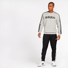 Camisola adidas 3 Stripes - Cinza - Camisola Homem tamanho M