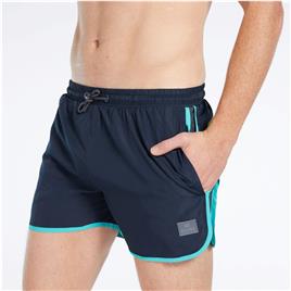 Calções Praia Silver - Azul - Calções Curtos Homem tamanho S