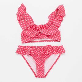 Biquíni Folhos Minnie - Rosa - Biquíni Rapariga tamanho 10