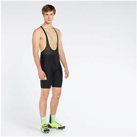 Calções C/Alças Ciclismo Mitical Plata - Preto - Homem tamanho M