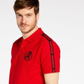 Polo Avengers - Vermelho - Polo Homem tamanho S