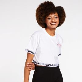 T-shirt Fila Zena - Branco - T-shirt Mulher tamanho M