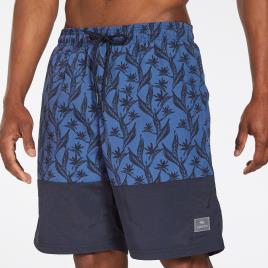 Calções de Banho Silver - Azul - Calções Praia Homem tamanho M