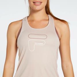 Camisola Fila Basic - Rosa - Camisola Alças Mulher tamanho XS
