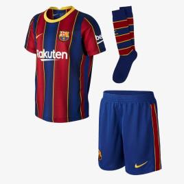 Conjunto FCB Nike - Azul - Conjunto 3 peças Criança tamanho 8